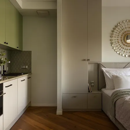 Lägenhet Flatbook - Deo Plaza Premium Riverside Prestige Apartment, Gdańsk